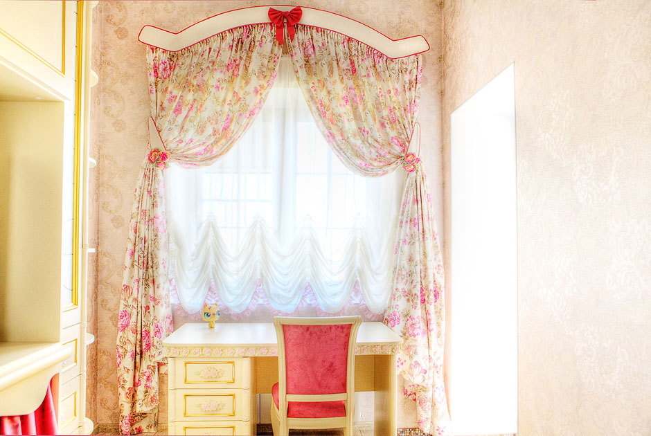 Пошив Австрийской шторы - изображение 1 - заказать онлайн в салоне штор Benone в Протвино