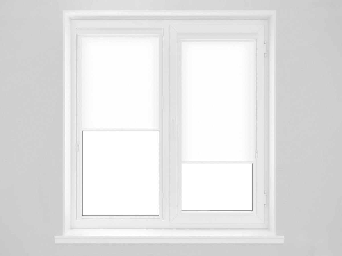 Рулонная штора 7074 на створку окна в коробе с направляющими - изображение 1 - заказать онлайн в салоне штор Benone в Протвино